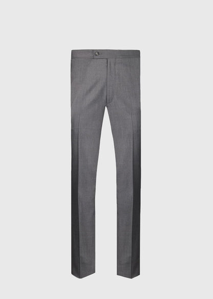 Super 110s All Year Wool Dress Trouser Light Grey - Paul Stuart