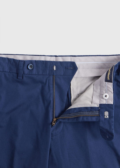 Lightweight Technical Cotton Trouser Khaki, unselectable - Paul Stuart