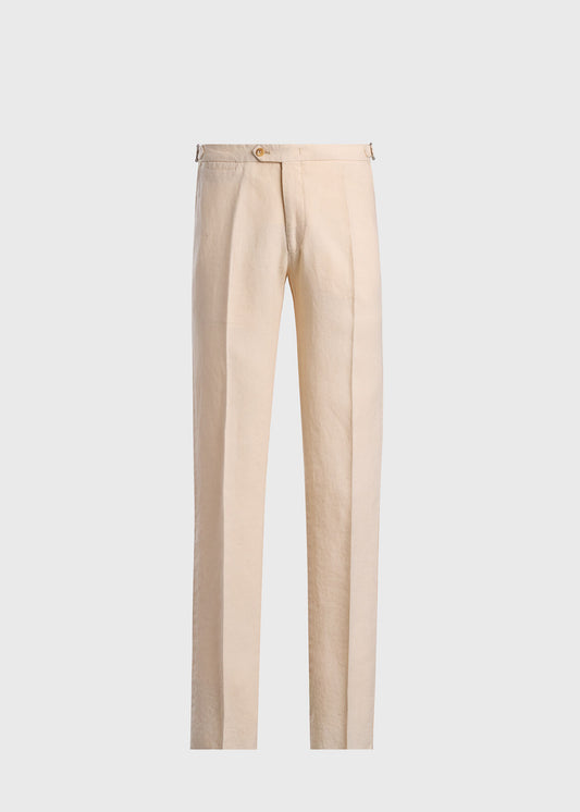 Irish Linen Dress Trouser Light Blue - Paul Stuart