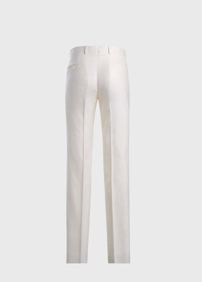 Summer Breeze Dress Trouser Ivory - Paul Stuart