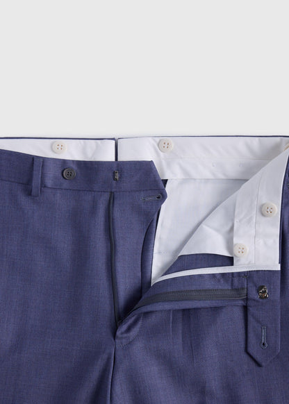 All Year Wool Dress Trouser Lilac - Paul Stuart