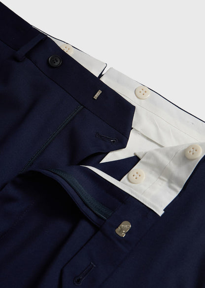 All Year Wool Dress Trouser Black - Paul Stuart