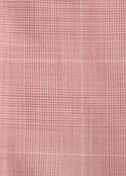 Wool Plaid Dress Trouser Crimson - Paul Stuart