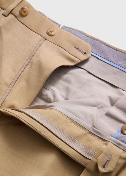 Super 100s Wool Dress Trouser Powder Blue - Paul Stuart
