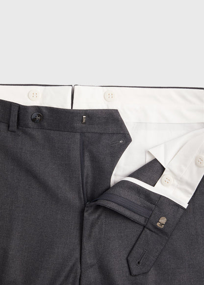 James Fit Wool Dress Pant Grey - Paul Stuart