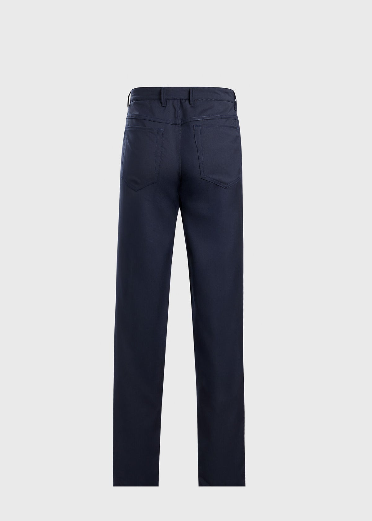 Wool Five-Pocket Trouser Mid Grey - Paul Stuart