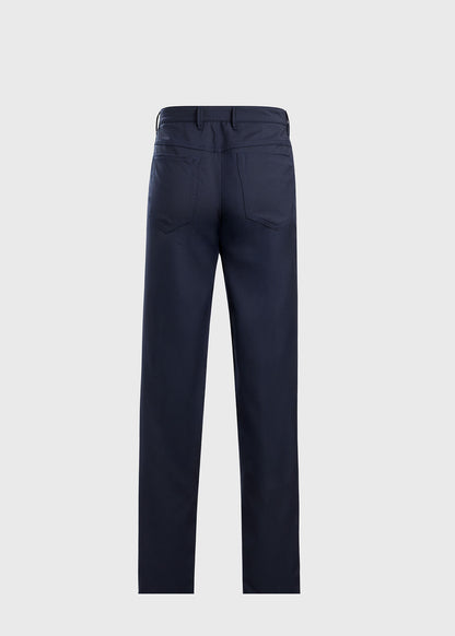 Wool Five-Pocket Trouser Mid Grey - Paul Stuart