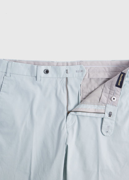 Lightweight Technical Cotton Trouser Khaki, unselectable - Paul Stuart