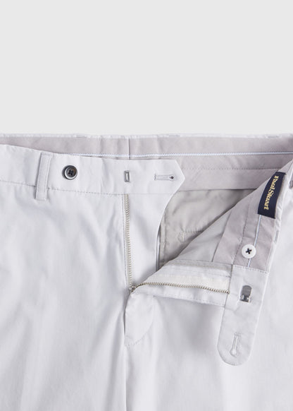 Lightweight Technical Cotton Trouser Khaki, unselectable - Paul Stuart