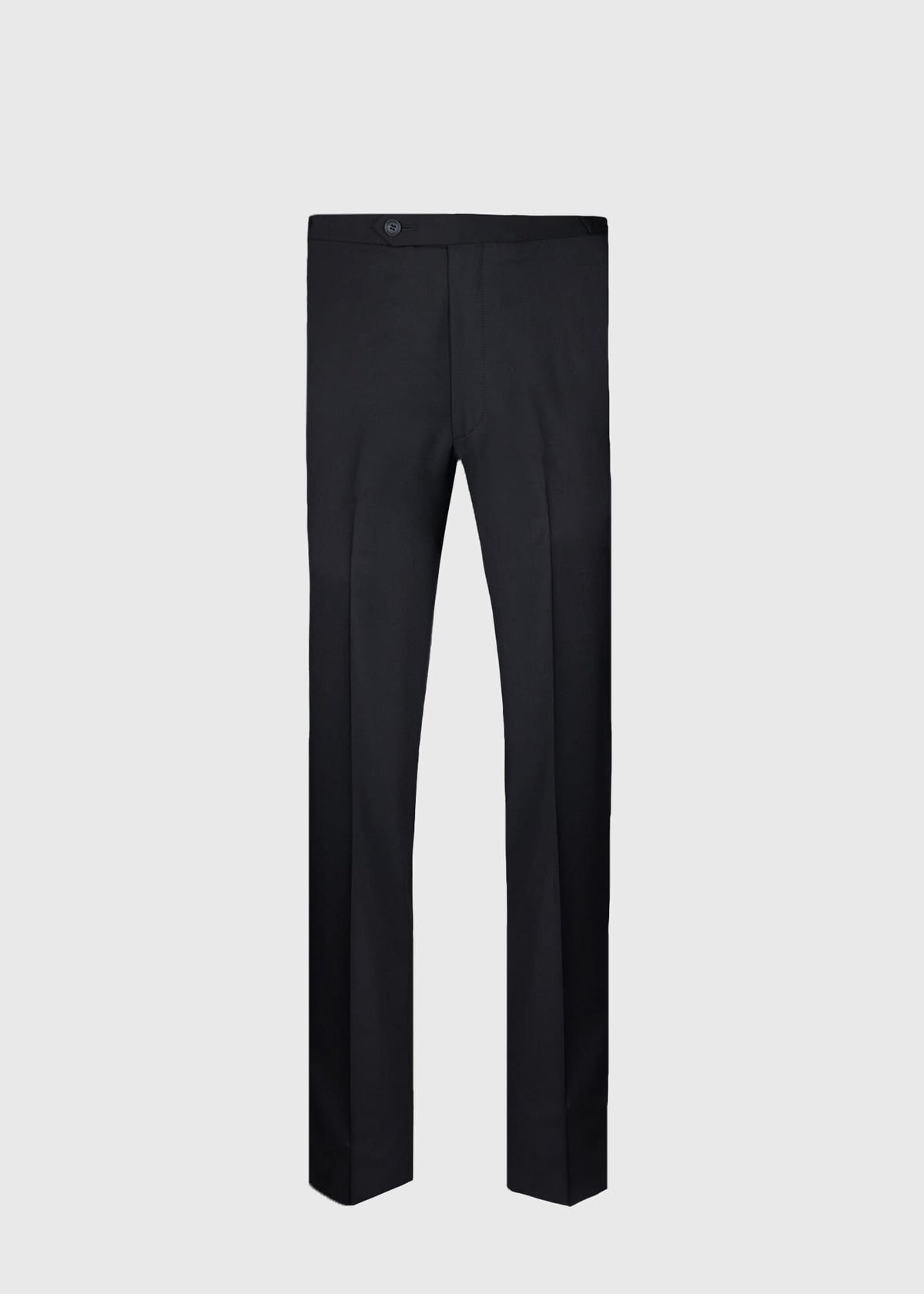 Wool Trouser Black - Paul Stuart