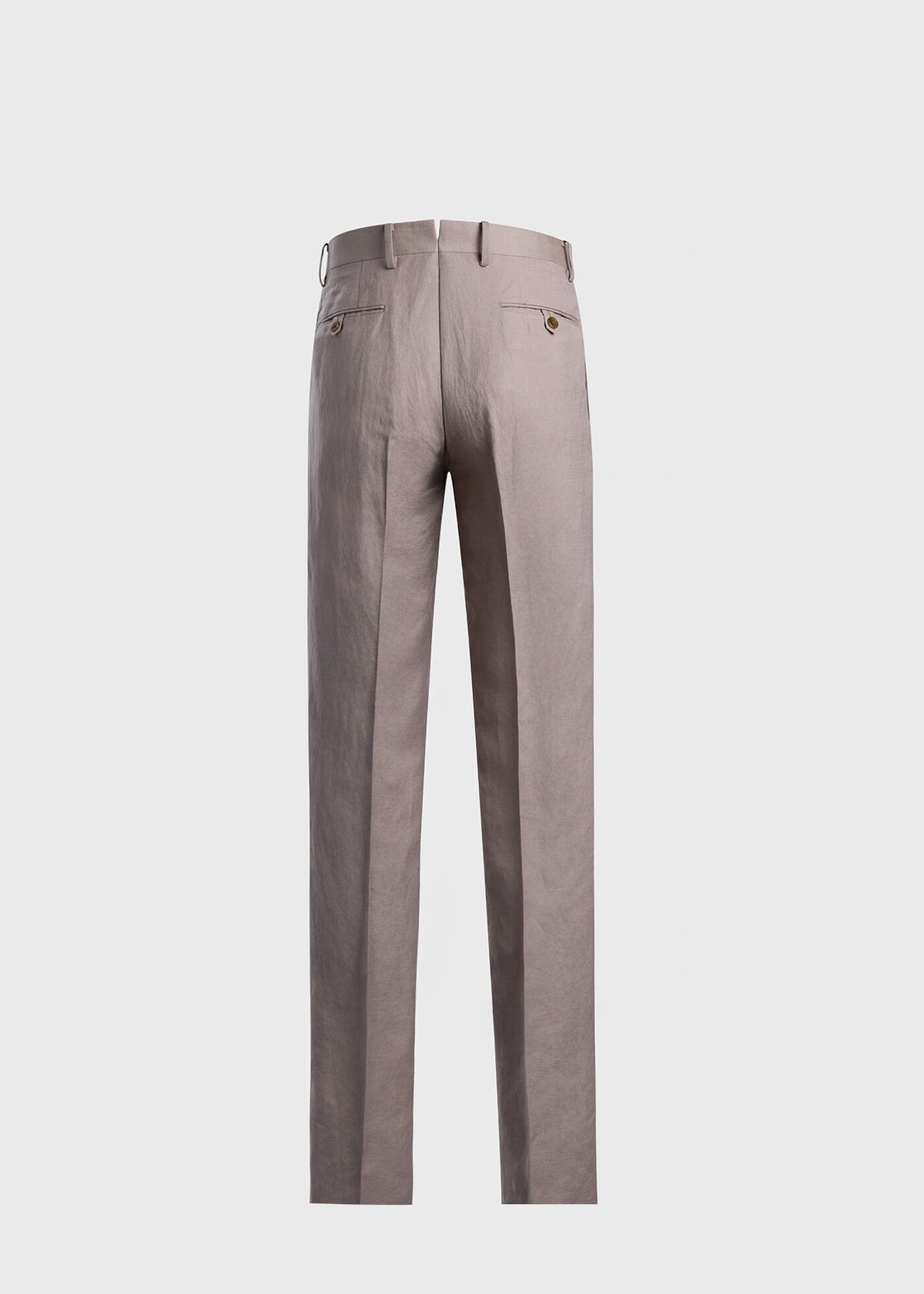 Linen Dress Trousers Tan - Paul Stuart