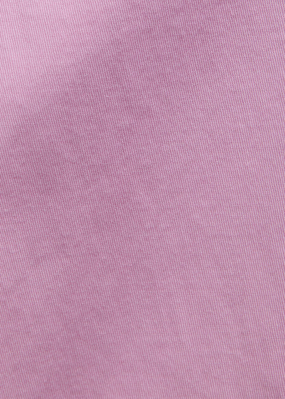 Cotton & Silk Garment Dyed Trouser Lavender - Paul Stuart