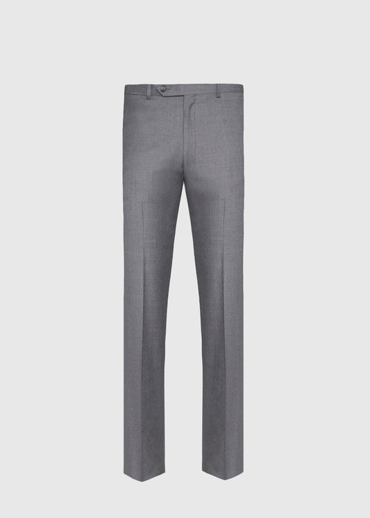 James Fit Wool Dress Pant Light Grey - Paul Stuart