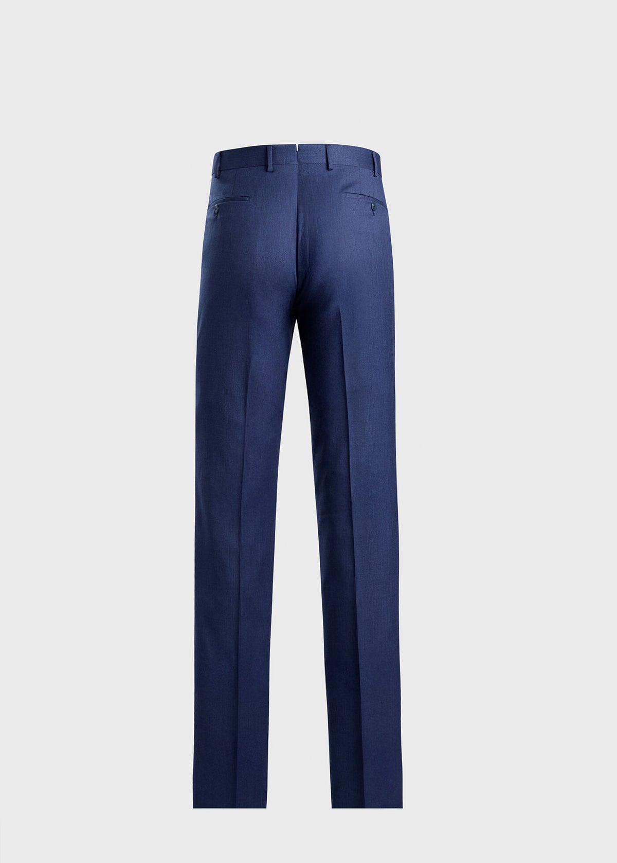 Super 110s All Year Wool Dress Trouser Pearl Grey - Paul Stuart