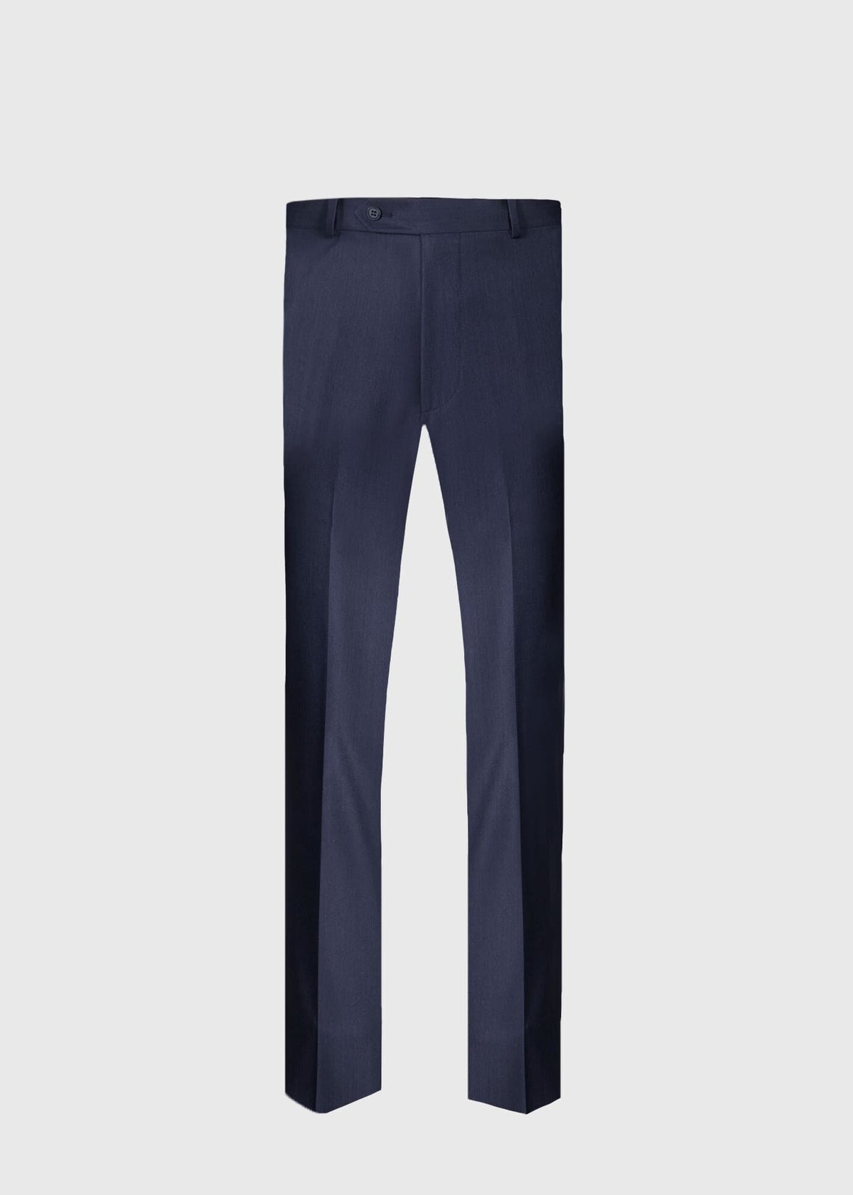 Super 110s Wool Mid Blue Trouser Mid Blue - Paul Stuart