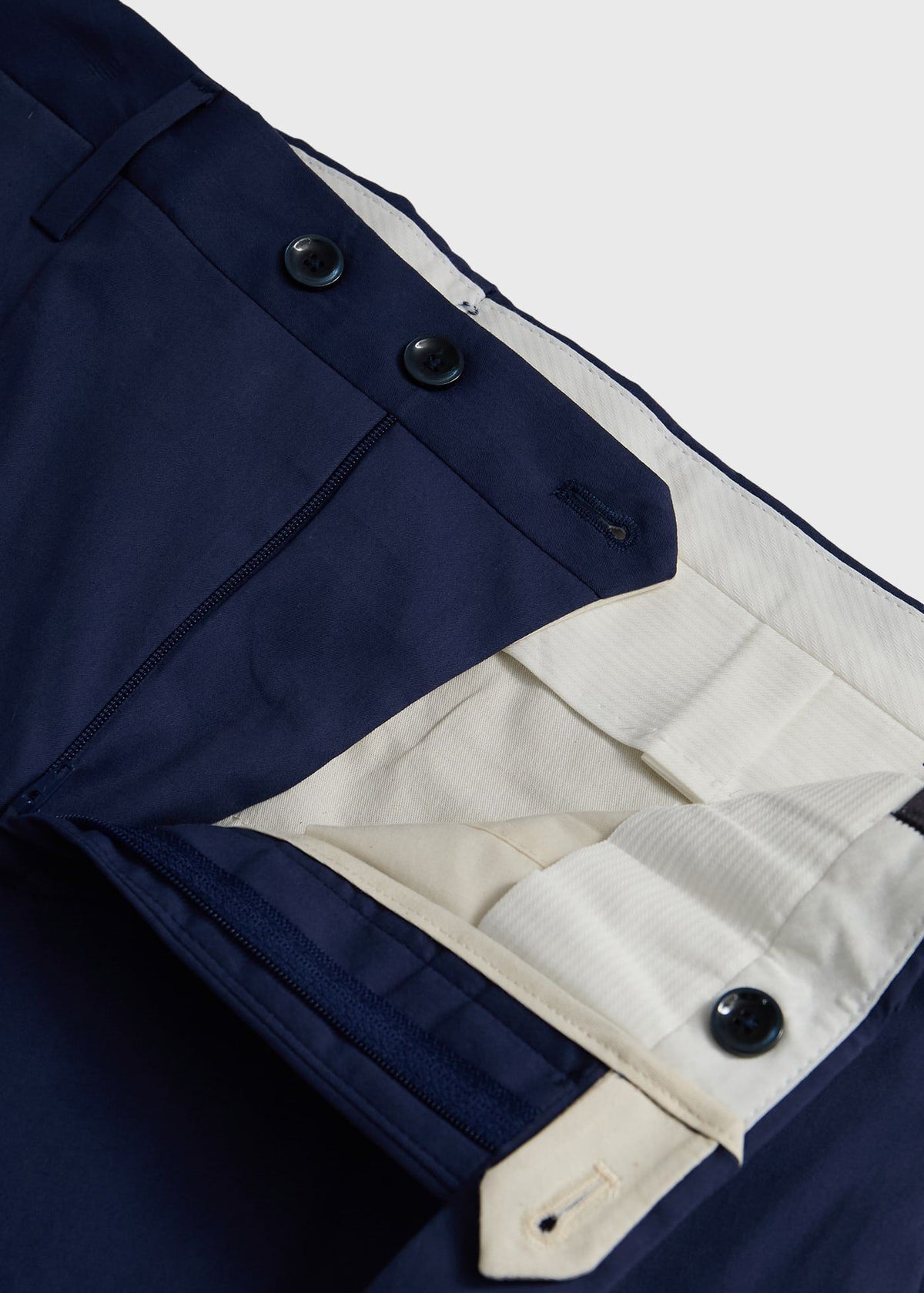 Light Weight Summer Trouser Navy - Paul Stuart