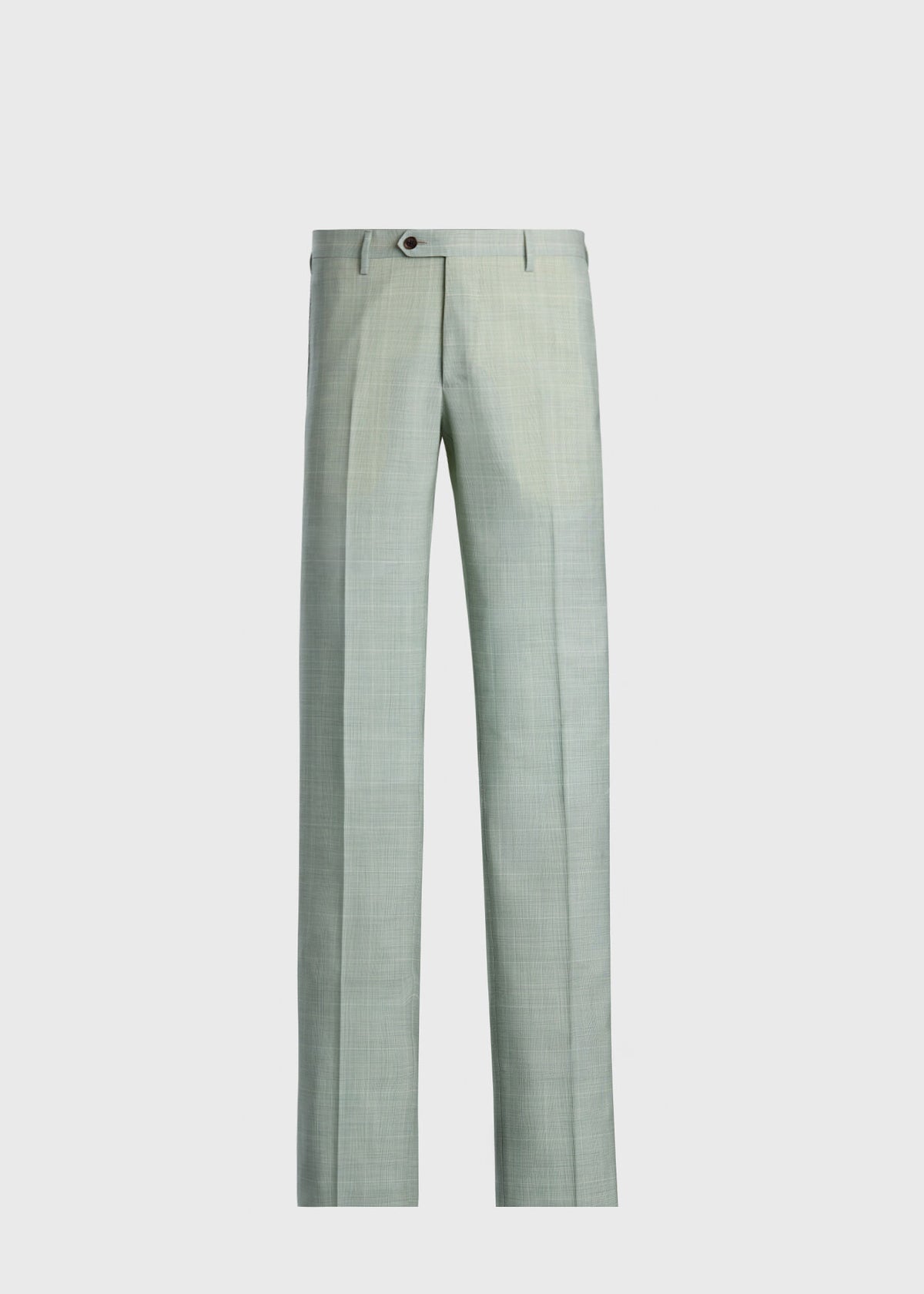 Wool Plaid Dress Trouser Crimson - Paul Stuart