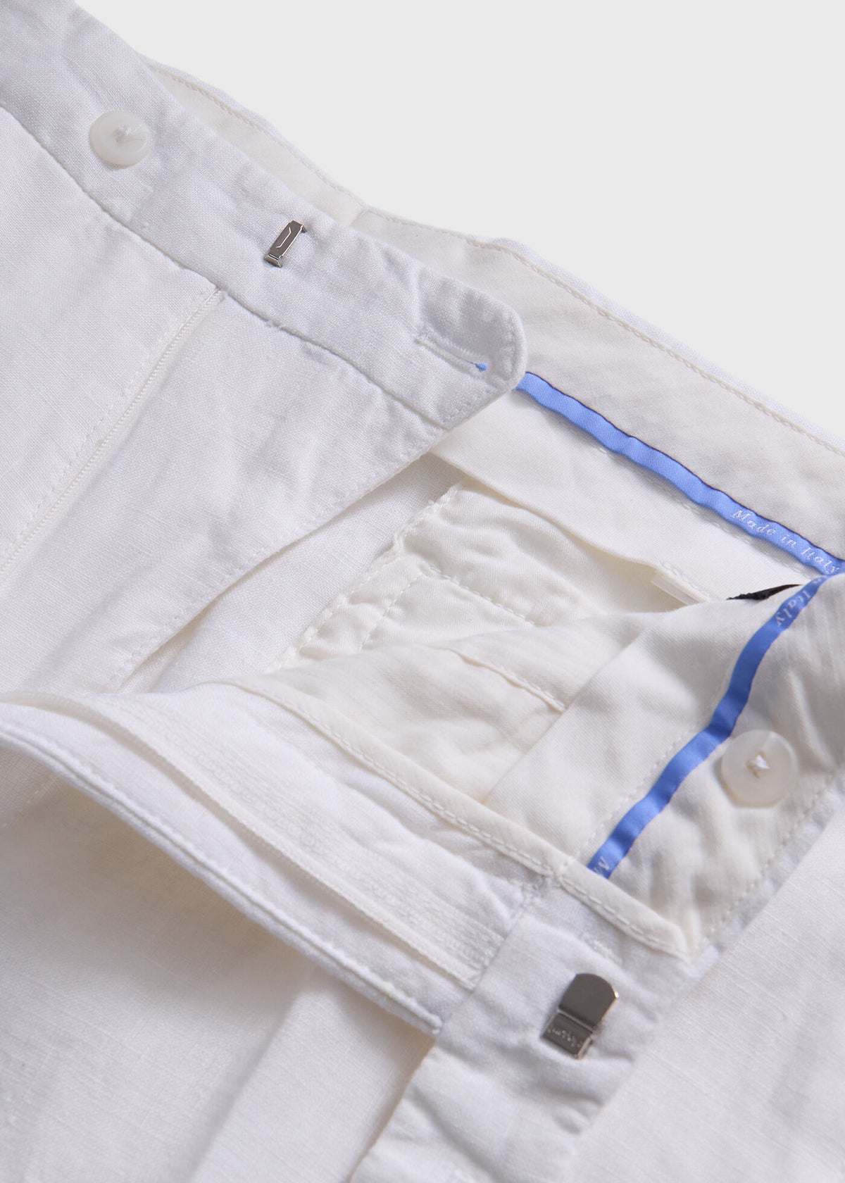 Irish Linen Dress Trouser Light Blue - Paul Stuart