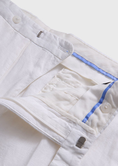 Irish Linen Dress Trouser Light Blue - Paul Stuart