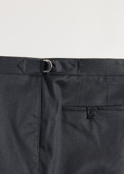 Super 110s All Year Wool Dress Trouser Light Grey - Paul Stuart