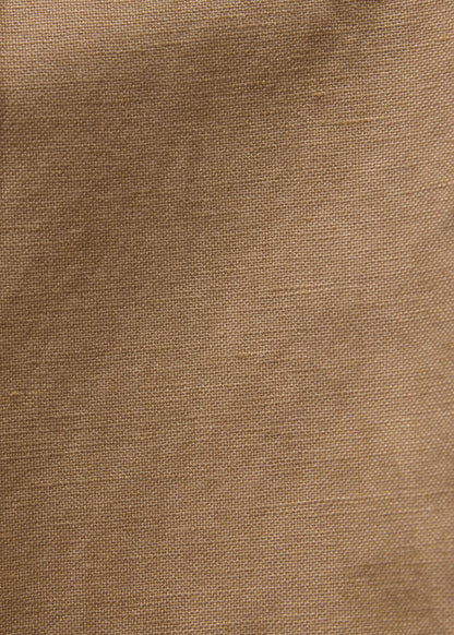 Linen Dress Trousers Tan - Paul Stuart