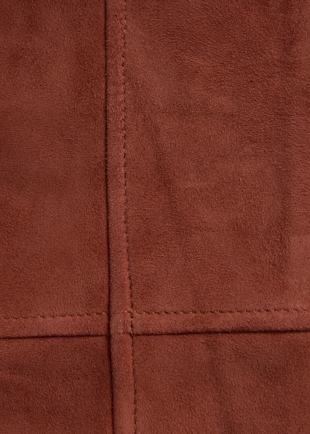 Classic Suede Jacket Brick - Paul Stuart
