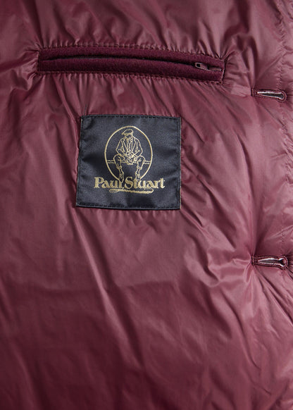 Wool & Cashmere Quilted Vest Camel, unselectable - Paul Stuart