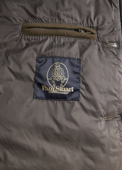 Wool & Cashmere Quilted Vest Camel, unselectable - Paul Stuart