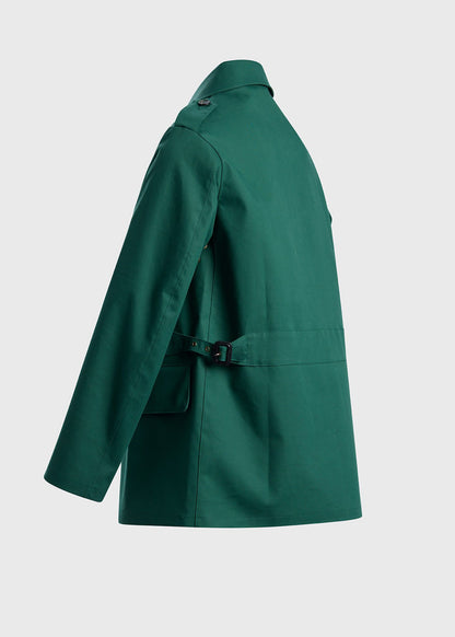 Double Breasted Raincoat Green - Paul Stuart