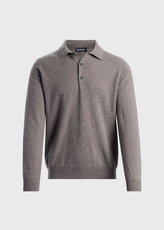 Essential Cashmere Polo Denim - Paul Stuart