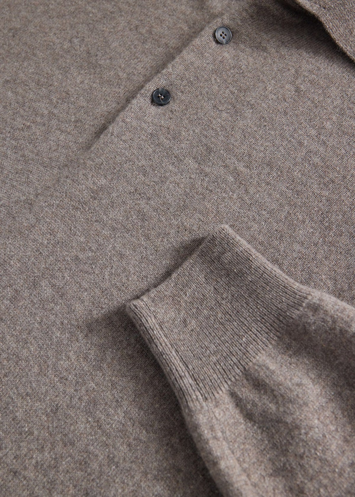 Essential Cashmere Polo Denim - Paul Stuart