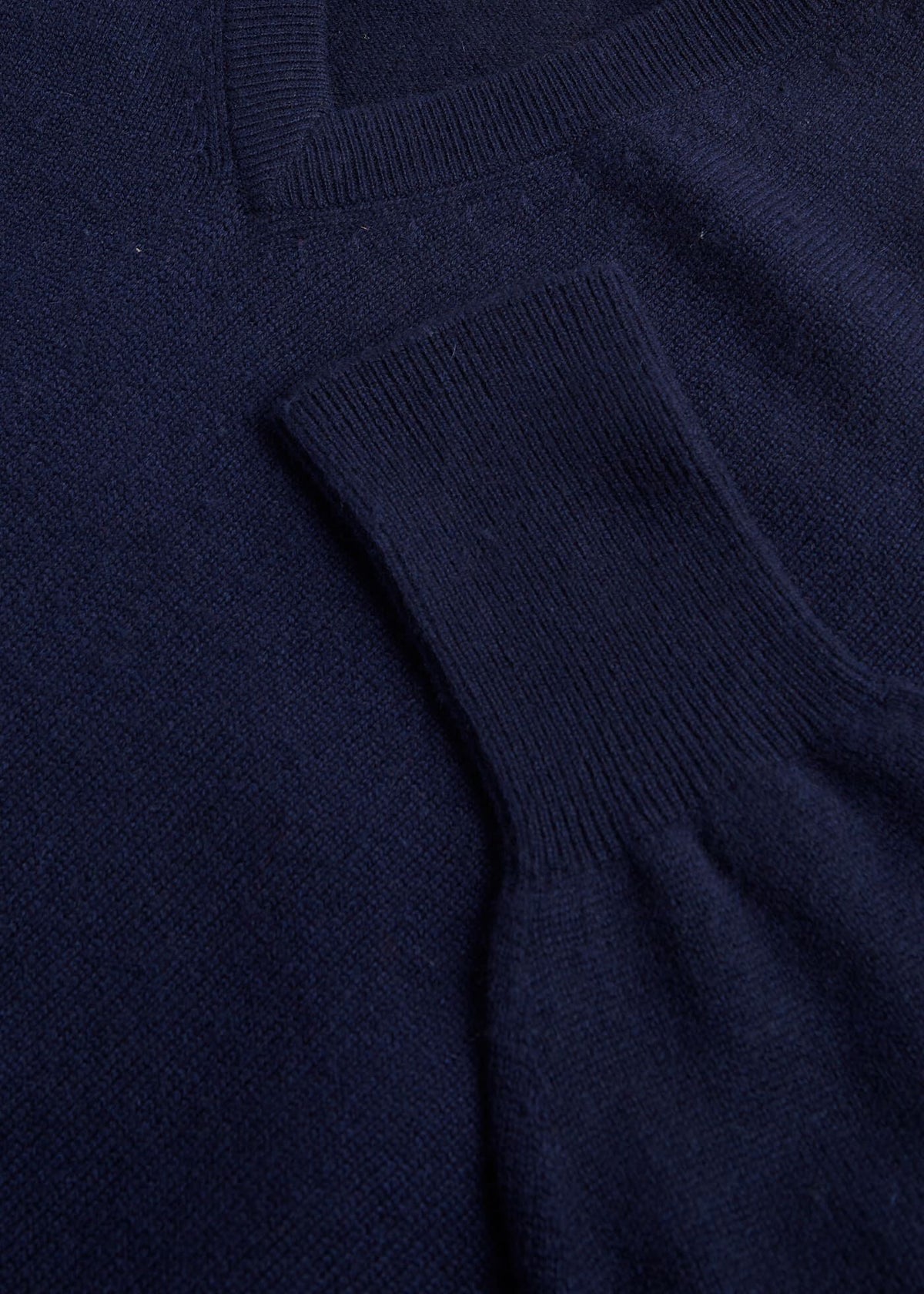 Classic Cashmere V-Neck Sweater Powder Blue, unselectable - Paul Stuart