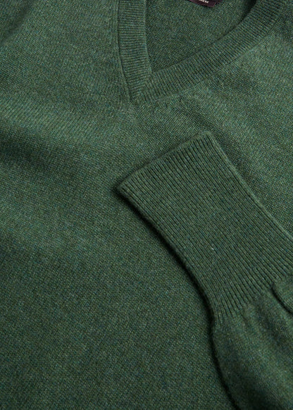 Classic Cashmere V-Neck Sweater Powder Blue, unselectable - Paul Stuart