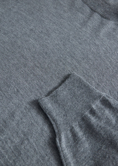 Silk & Cashmere Turtleneck Black - Paul Stuart