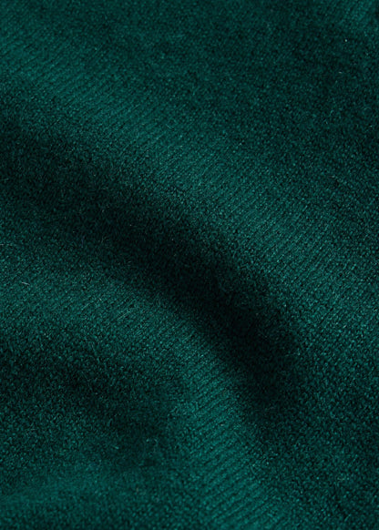Essential Cashmere Quarter Zip Sweater Crimson - Paul Stuart