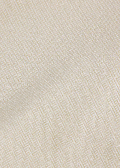 Organic Cotton Long Sleeve Polo Powder Blue - Paul Stuart