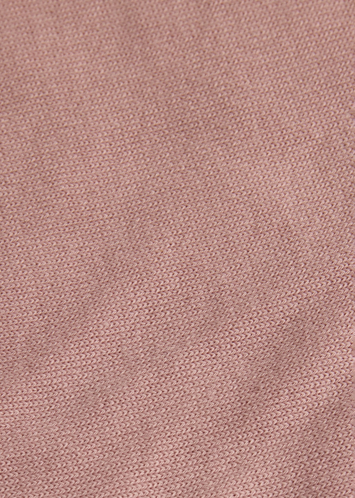 Organic Cotton Long Sleeve Polo Powder Blue - Paul Stuart