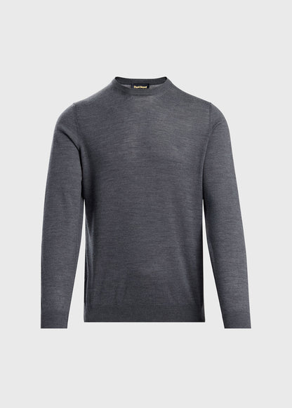 All Year Wool Sweater Black - Paul Stuart