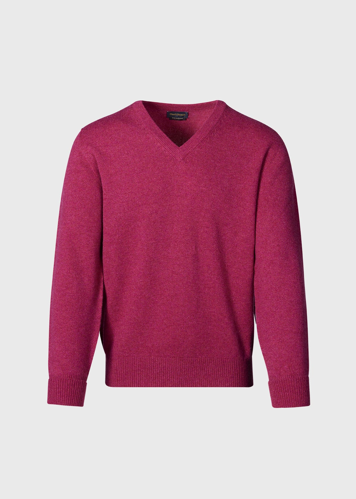 Classic Cashmere V-Neck Sweater Powder Blue, unselectable - Paul Stuart