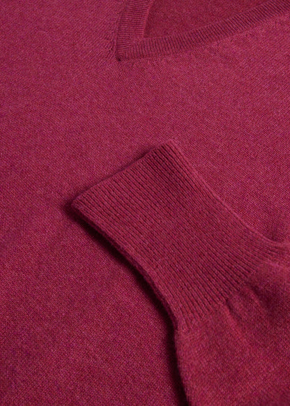 Classic Cashmere V-Neck Sweater Powder Blue, unselectable - Paul Stuart