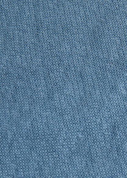 Cotton & Linen Summer Sweater Light Blue - Paul Stuart