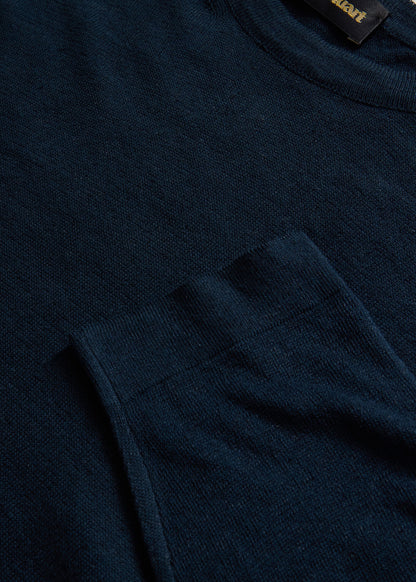 Cotton & Linen Summer Sweater Light Blue - Paul Stuart