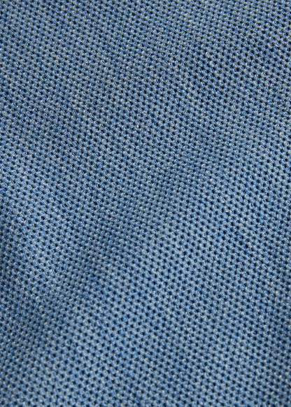 Silk Honeycomb Sweater Powder Blue - Paul Stuart