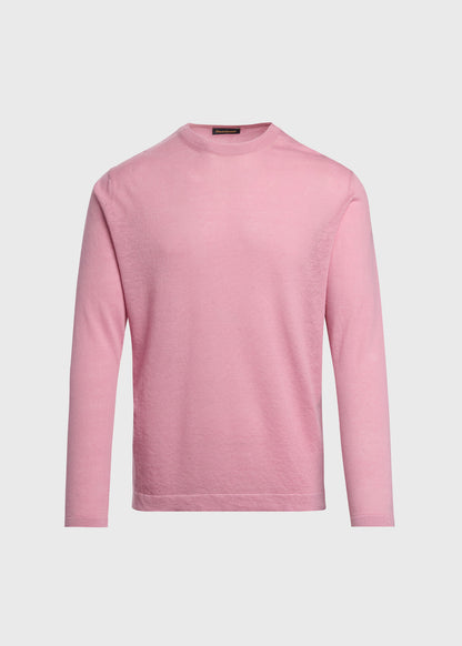 Cotton & Linen Summer Sweater Light Blue - Paul Stuart