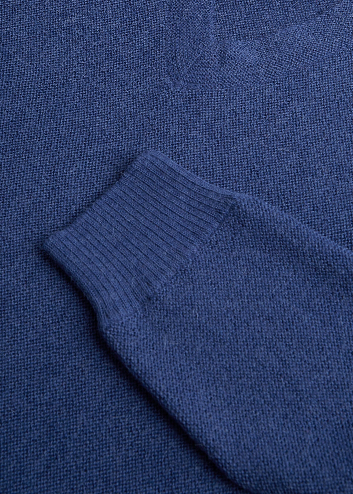 Classic Alpaca Links V-Neck Sweater Green Mix - Paul Stuart