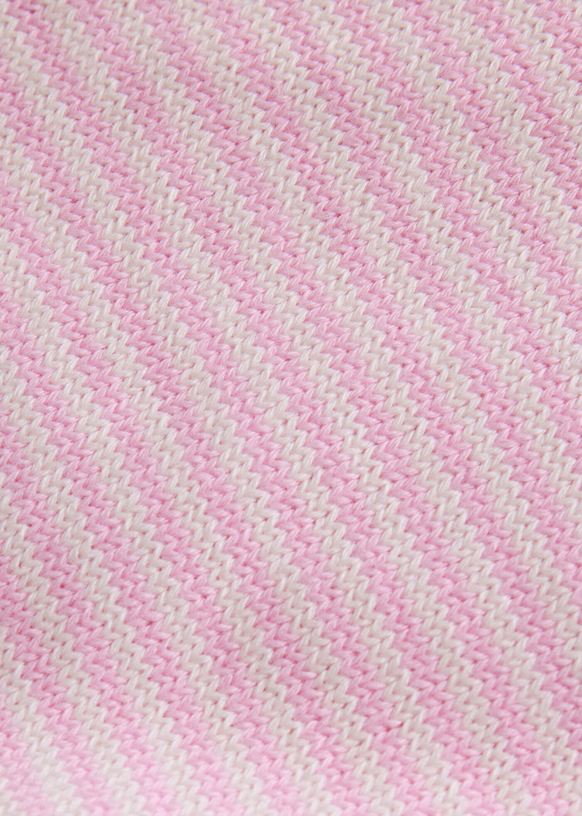 Long Sleeve Stripe Polo Blue/White - Paul Stuart