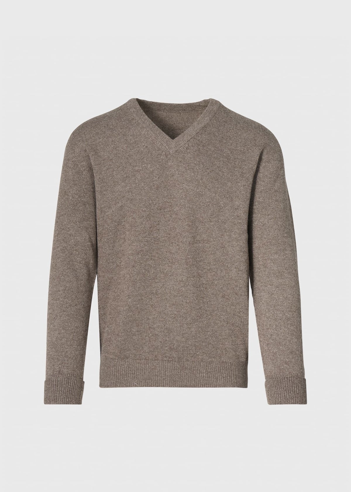 Classic Cashmere V-Neck Sweater Powder Blue, unselectable - Paul Stuart