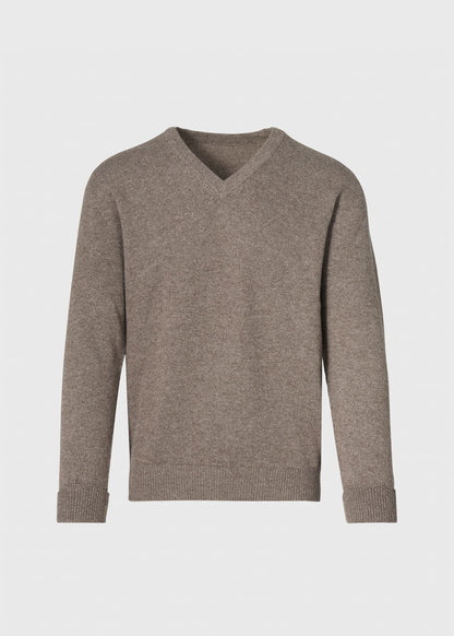 Classic Cashmere V-Neck Sweater Powder Blue, unselectable - Paul Stuart