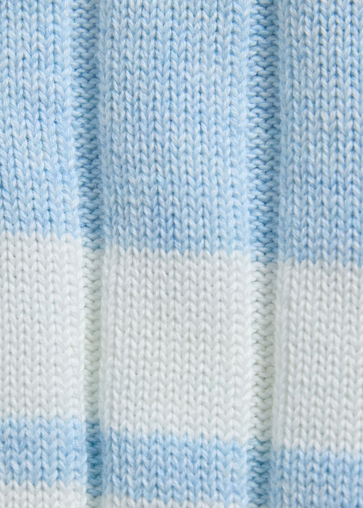 Cotton Cable Knit Tennis Cardigan Light Blue - Paul Stuart