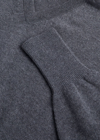 Classic Cashmere V-Neck Sweater Powder Blue, unselectable - Paul Stuart